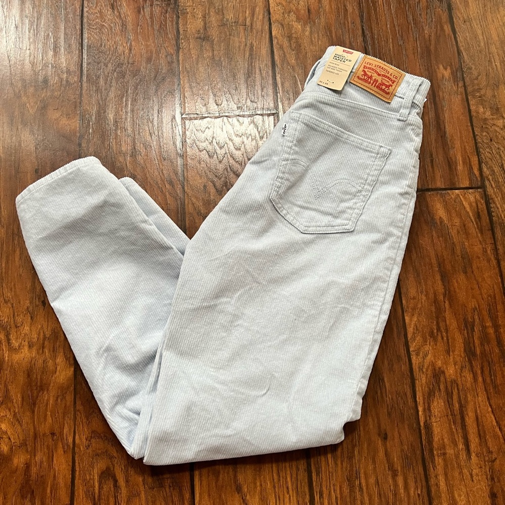 Levi’s corduroy high waisted mom jean